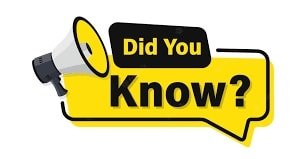 Did you know......

.....