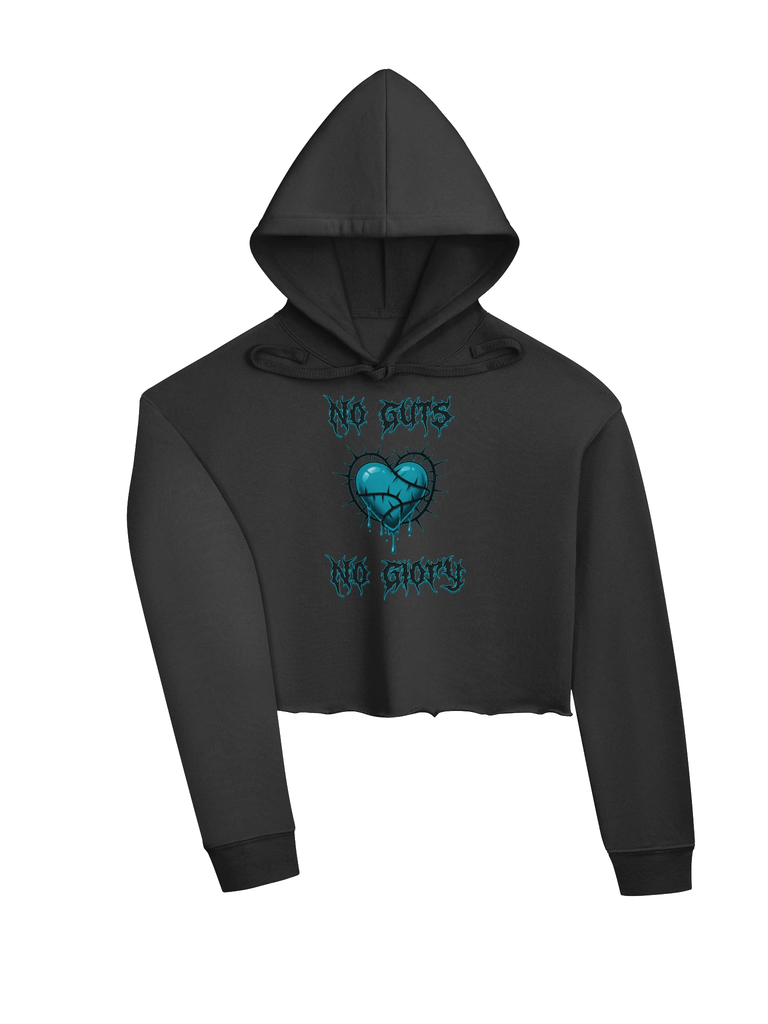 No Guts No Glory Graphic Crop Hoodie product image (6)
