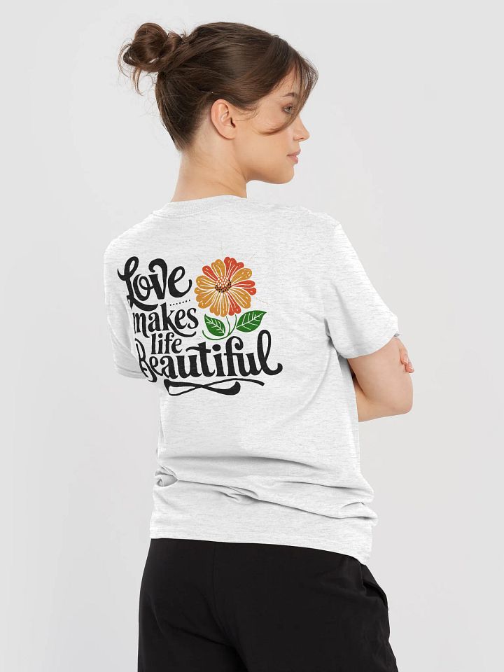 Beautiful Love Floral Tee product image (6)