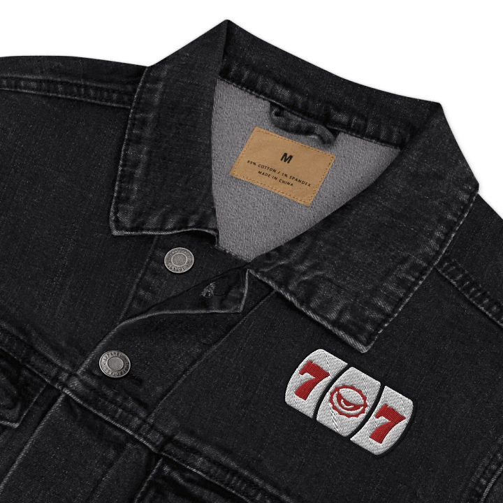 LUCKY SLOTS DENIM JACKET product image (1)
