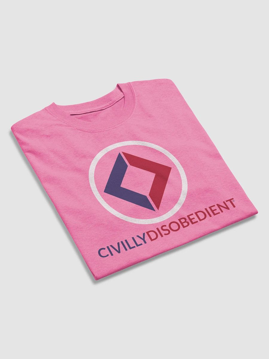Civilly Disobedient Patriotic Logo T-Shirt product image (26)