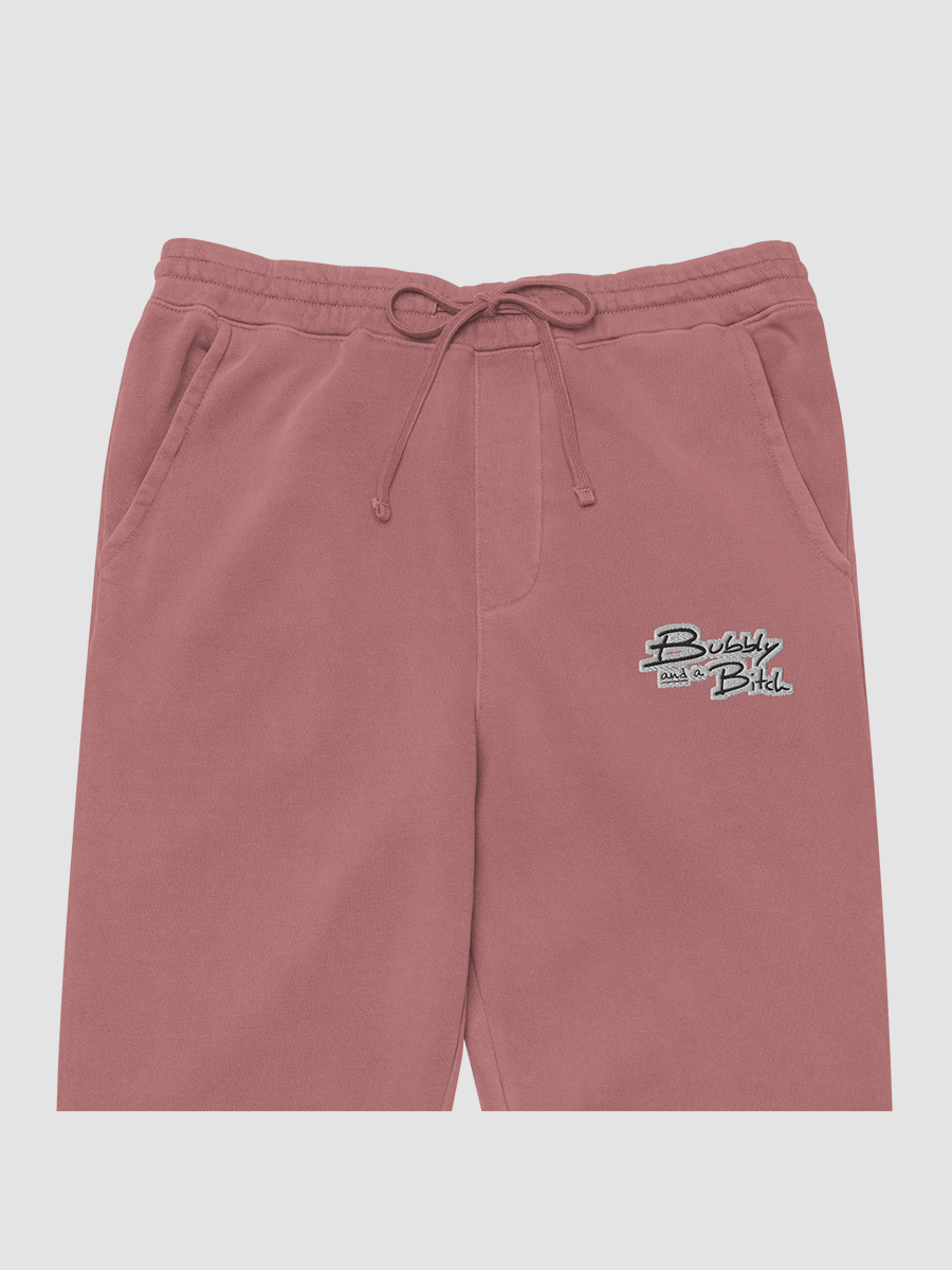 Bubbly and a B*tch embroidered pigment sweatpants (bubble design) product image (1)