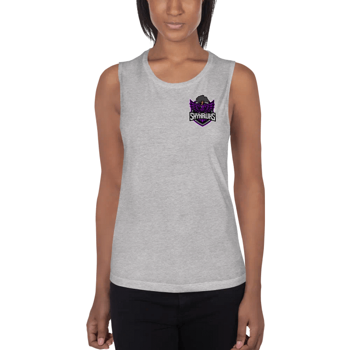 Skyhawks Logo #2 Women's Flowy Muscle Tank product image (13)