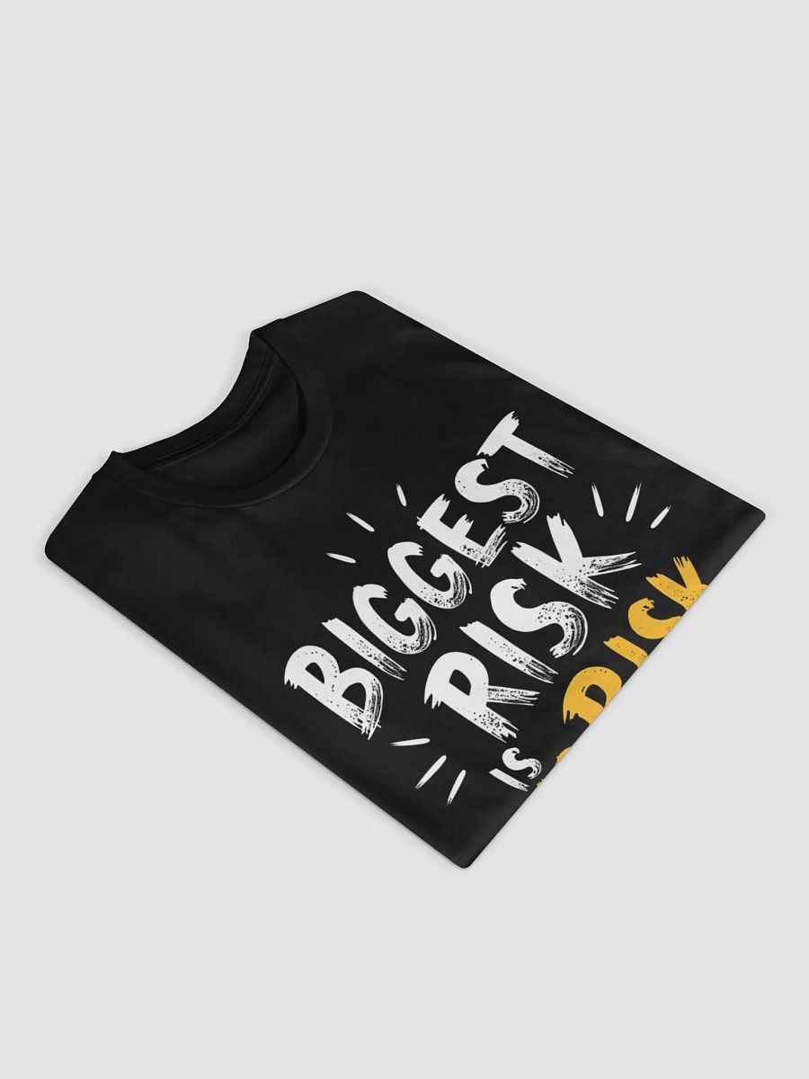 Biggest Risk Is No Risk – Inspirational Mark Zuckerberg Quote T-Shirt | Empower Your Journey, Embrace Boldness & Transform Your Life! product image (3)