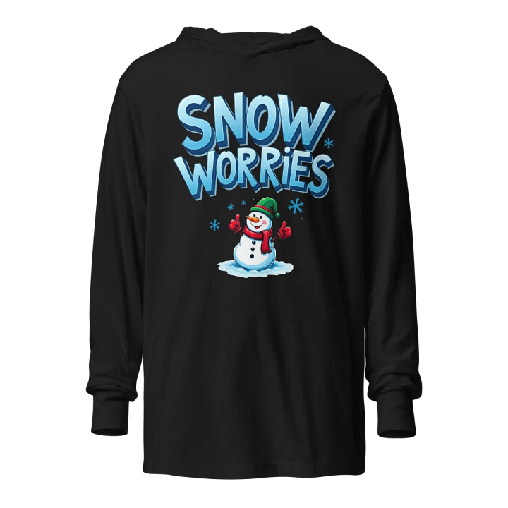 Snow Worries Thumbs-Up Hoodie product image (1)