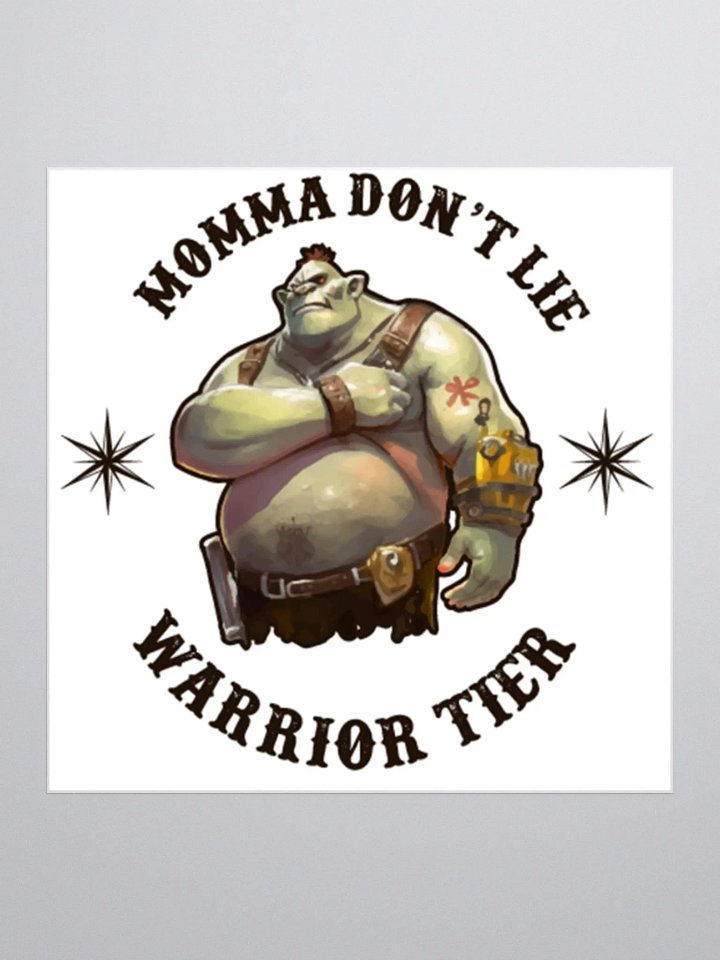 Momma Don't Lie Sticker product image (1)