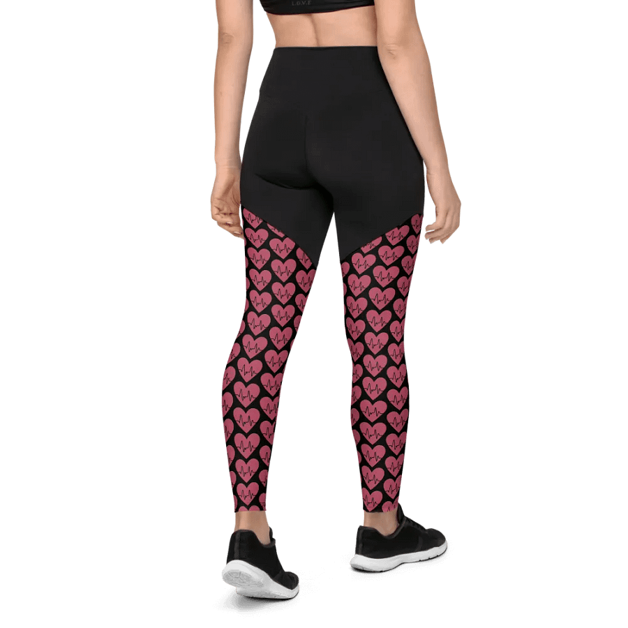 Heartbeat Harmony Sports Leggings product image (7)