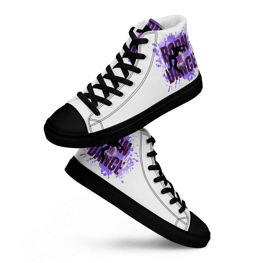 Energetic Born to Dance His Silhouette Men's High Tops product image (12)