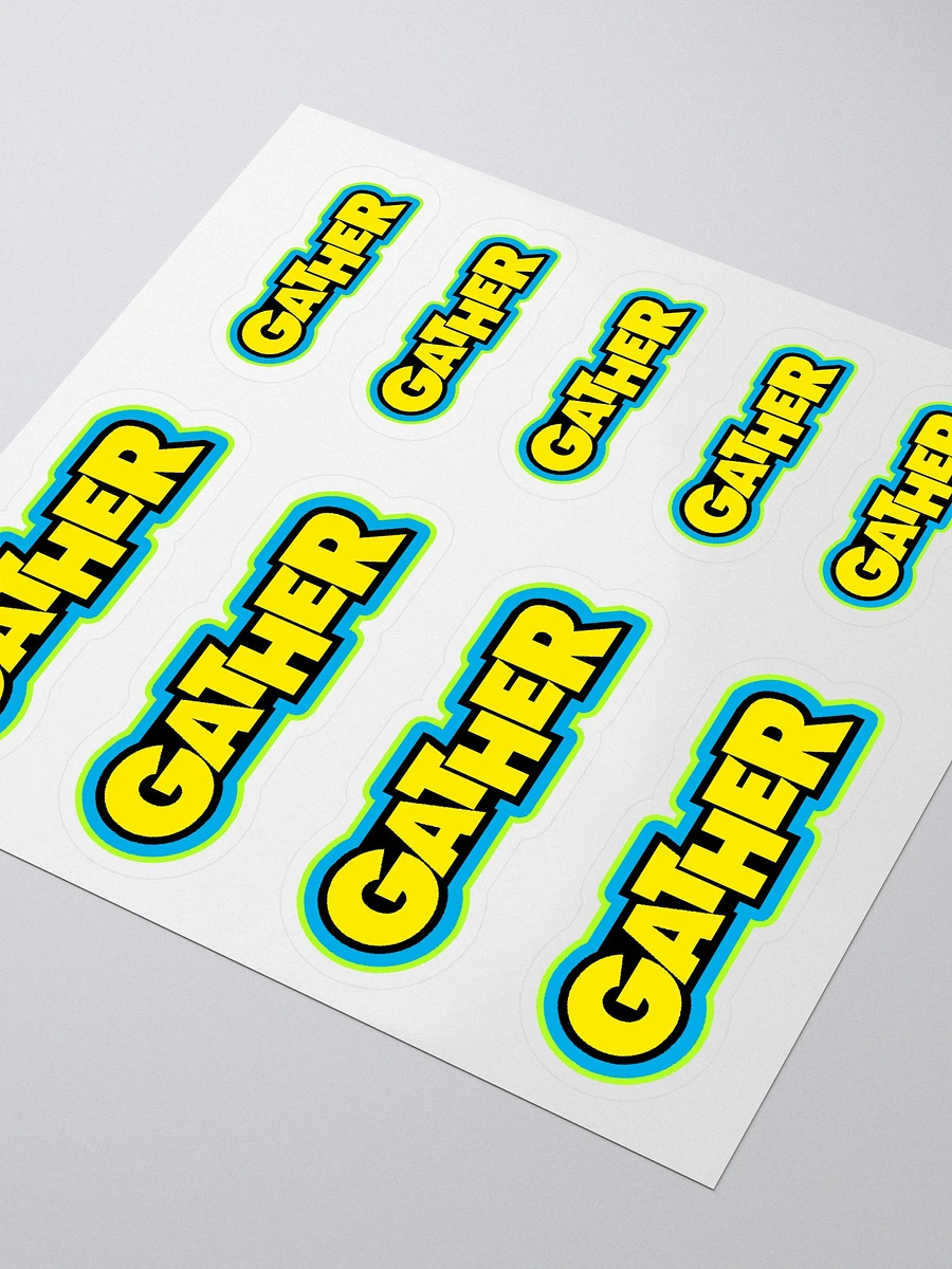 Gather Sticker Sheet product image (3)