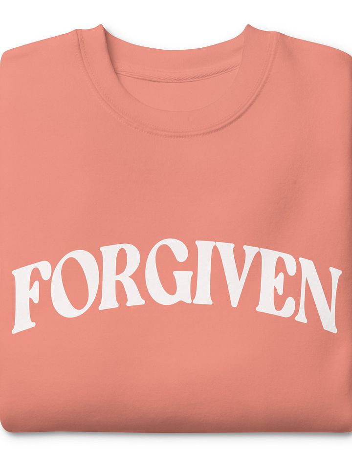 Forgiven Christian Comfy Crewneck product image (2)