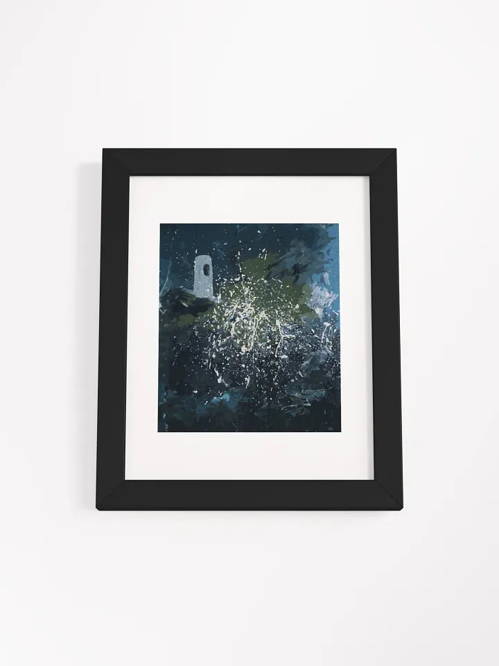 "Faro Abstracto" Framed Matte Poster product image (1)