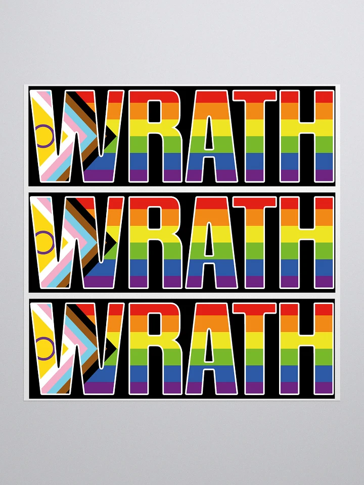 WRATH 2023 bubble free stickers product image (1)