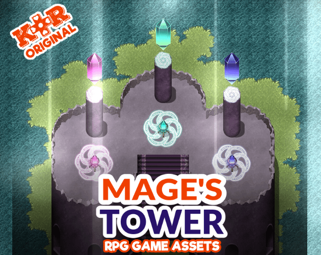 KR Mage’s Tower Tileset for RPGs product image (1)