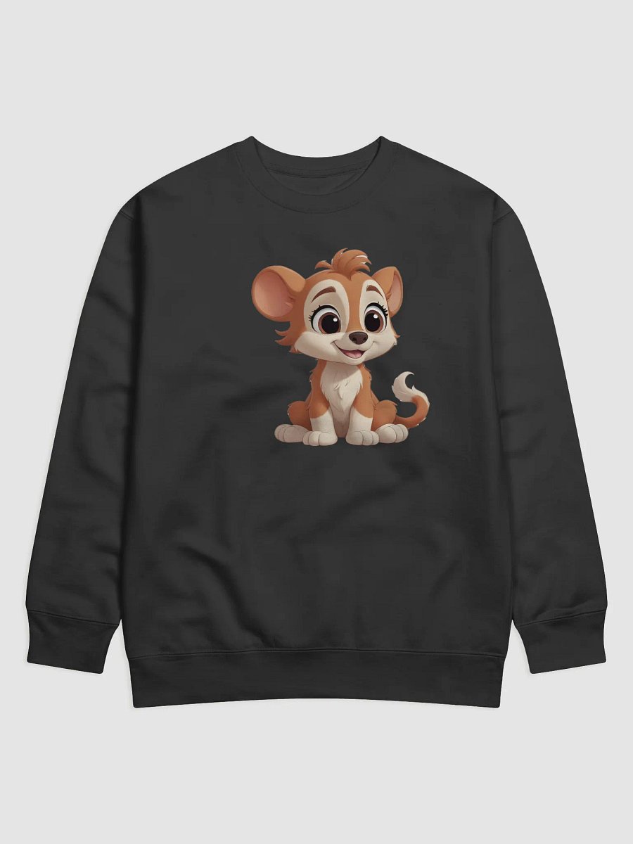 Cozy Lion Cub Crewneck Sweatshirt product image (1)