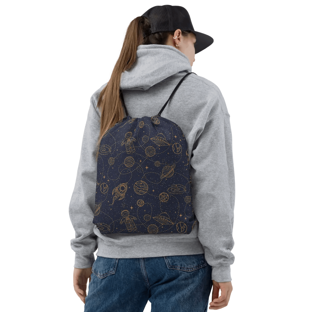 Explore The Universe Drawstring Bag product image (3)