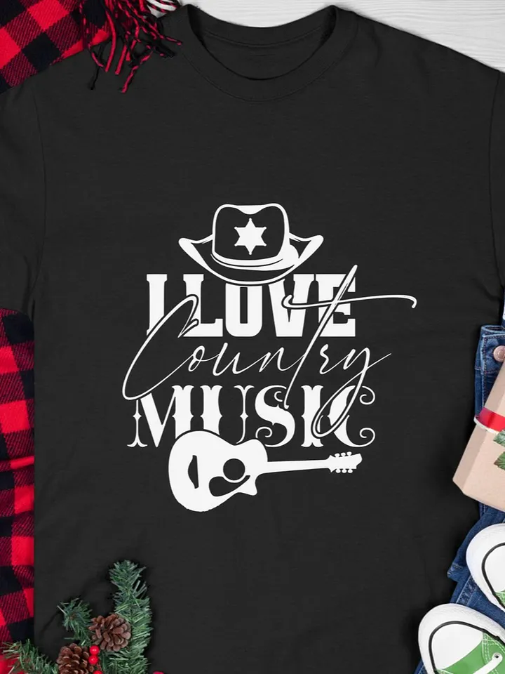 I Love Country Music Shirt product image (1)