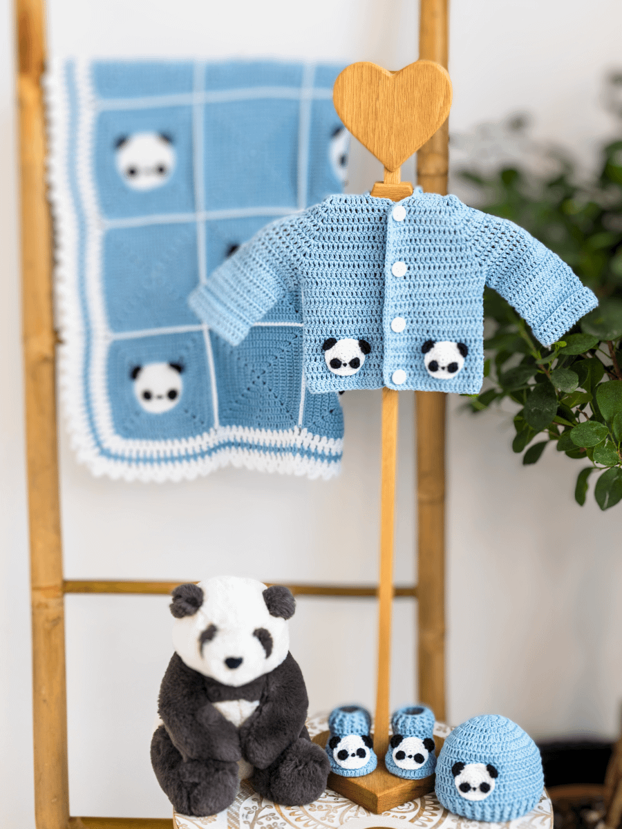 Crochet Pattern: Panda Baby Hoodie product image (5)