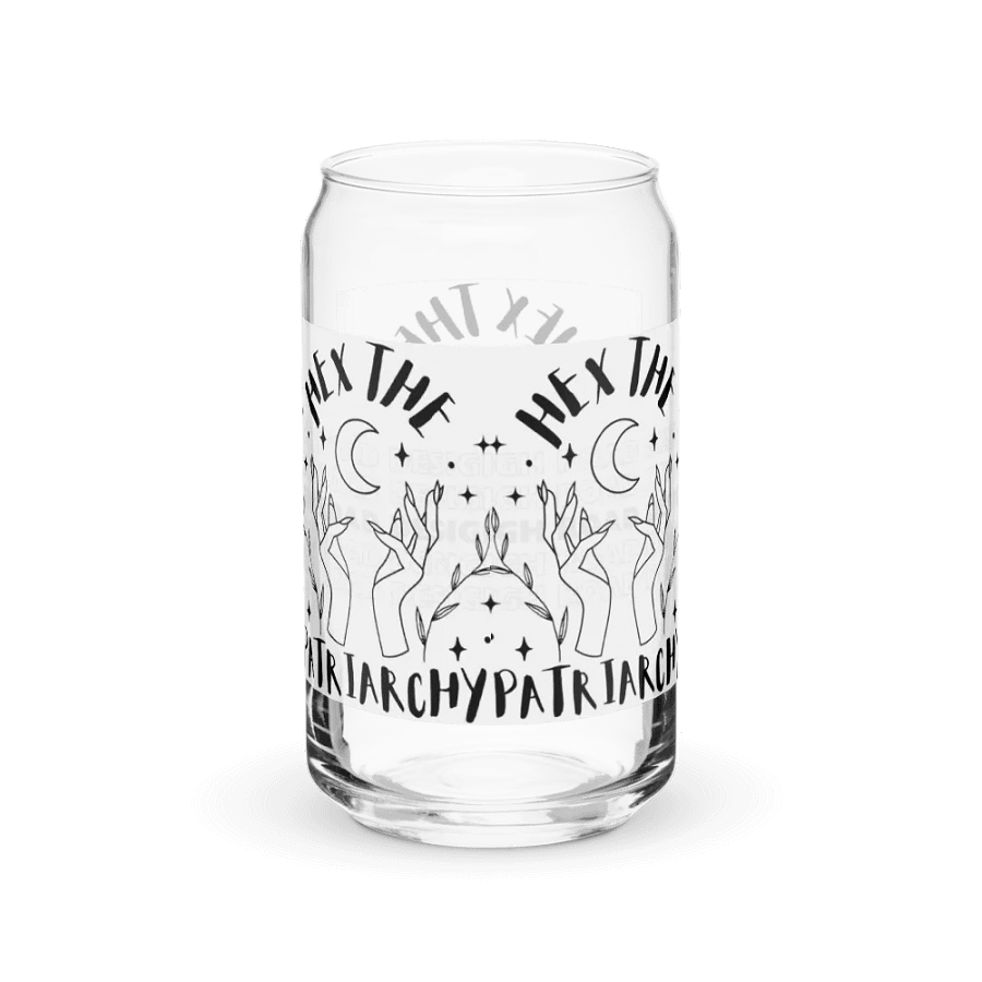 Hex The Patriarchy glass cup product image (38)