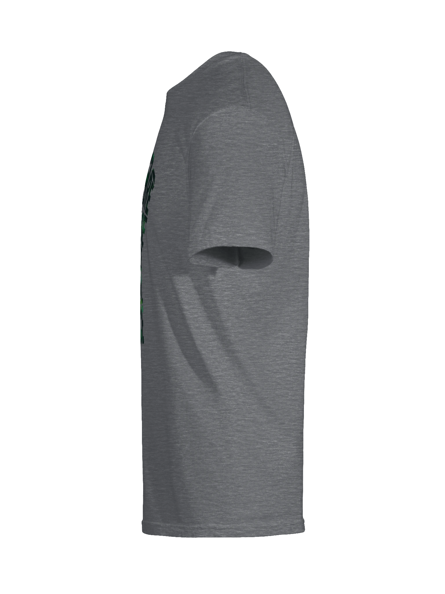 THE MORE YOU ERASE FIST Graphic T-Shirt Forest on White product image (8)