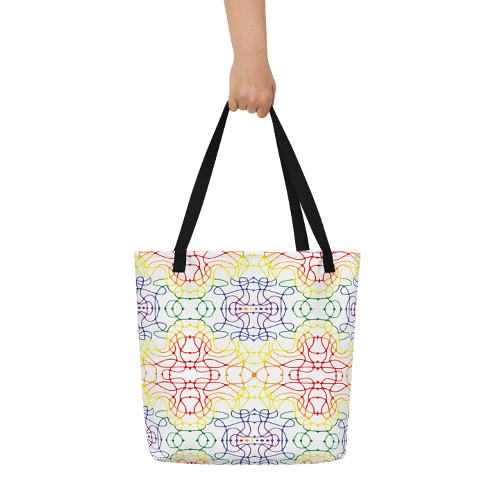 Rainbow Abstract Tote product image (1)