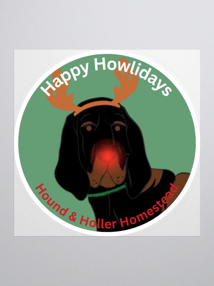 Forrest Howliday Sticker product image (2)