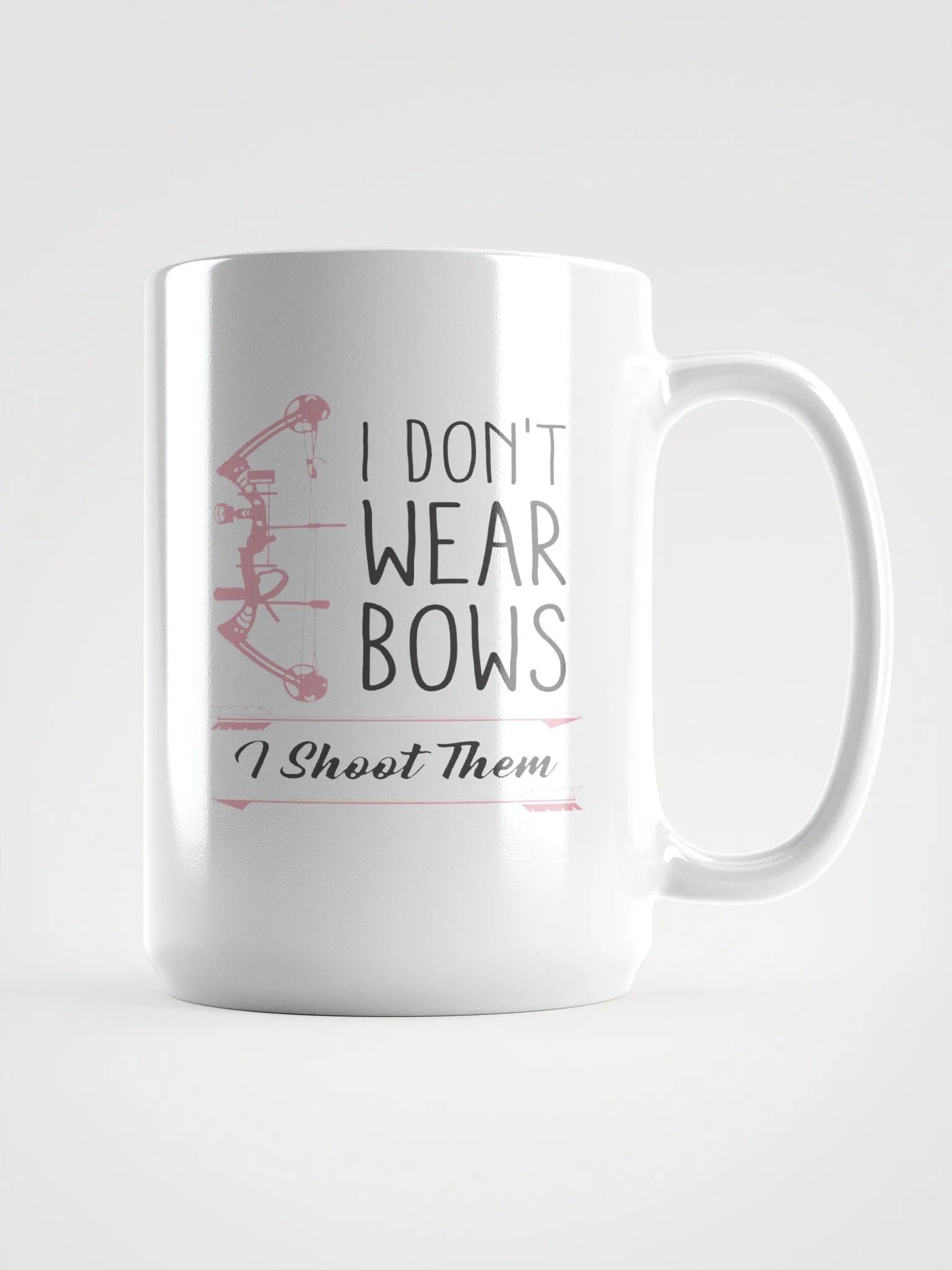 GHTV-I Don't Wear Bows Delight Mug product image (1)