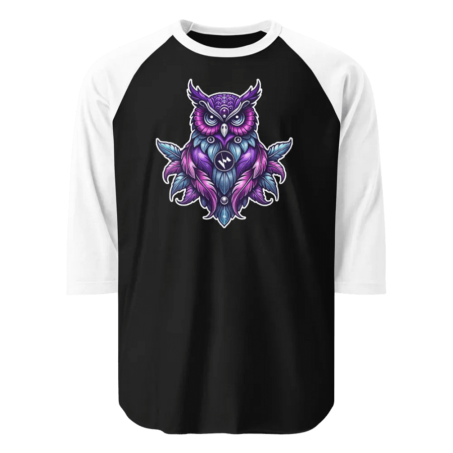 TVM Mystical Owl Raglan Tee product image (1)