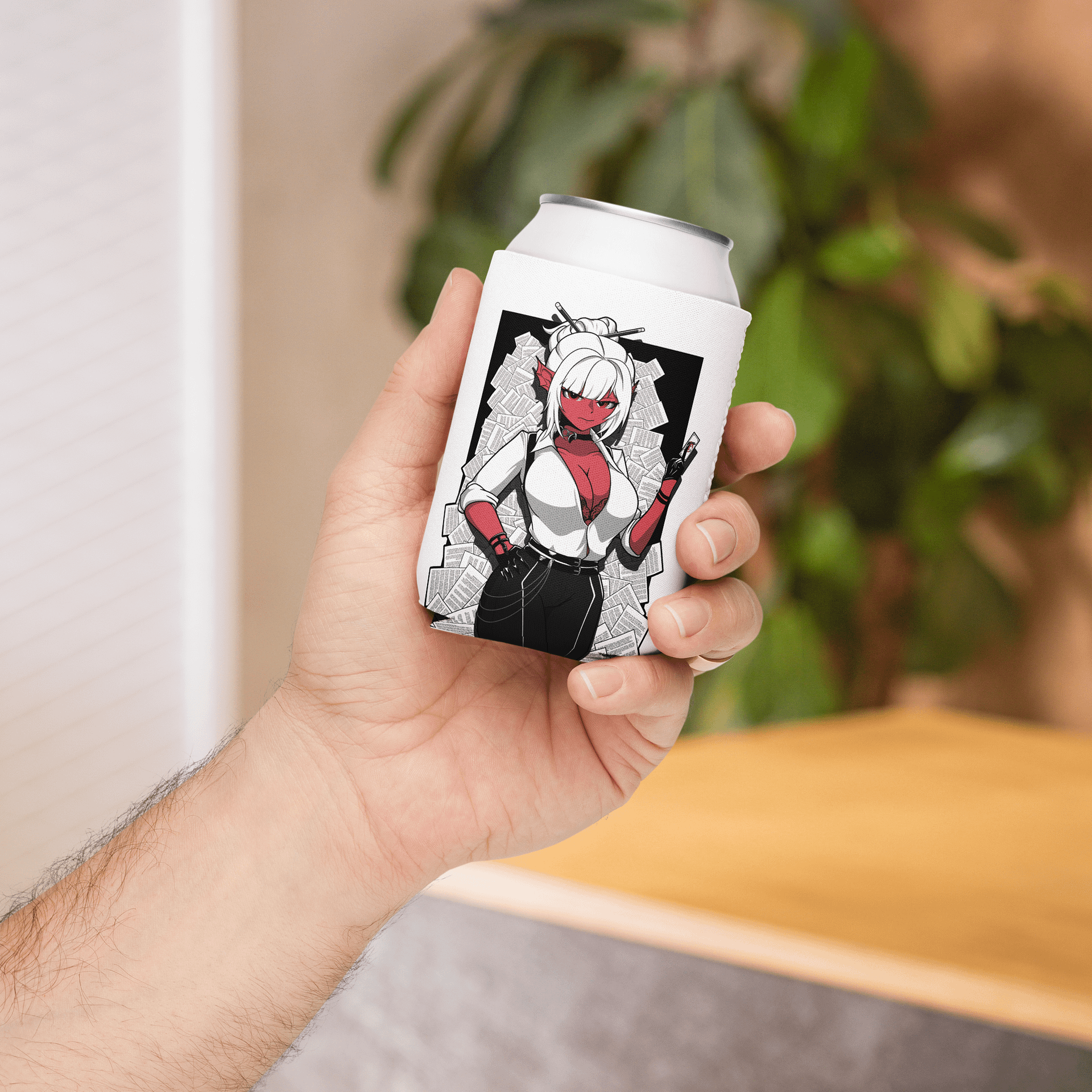 Murders & Executions Waifu Coozie (White) product image (1)