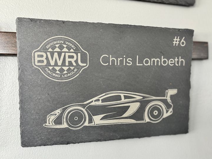 Custom GT3 Slate Plaque product image (7)