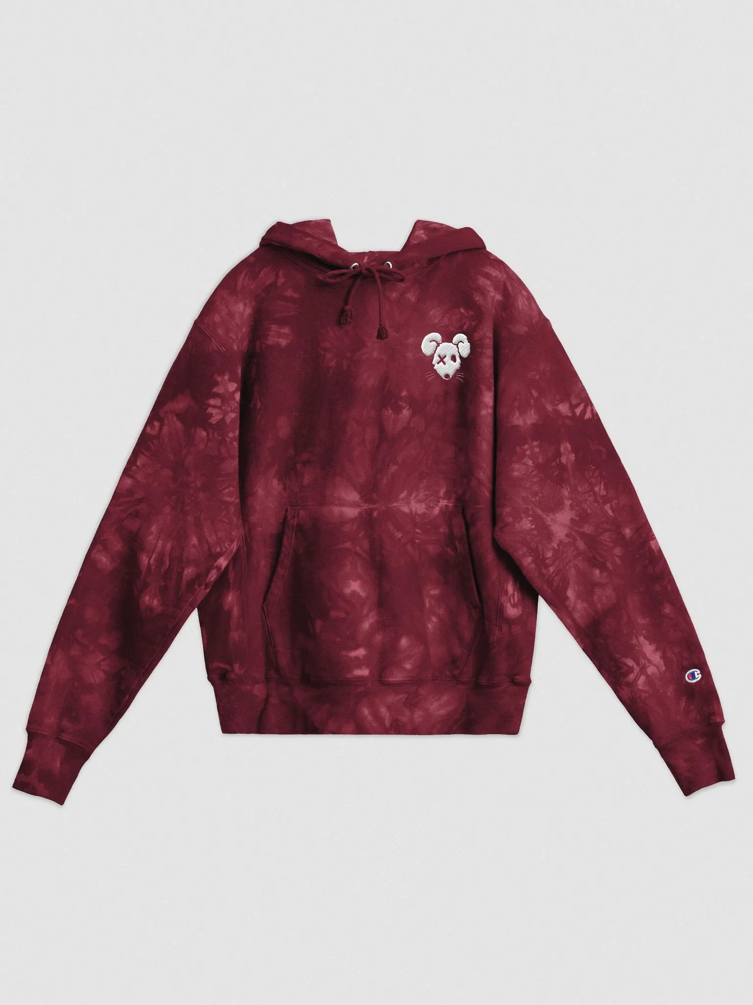 RAT LOGO TIE DYE HOODIE product image (1)