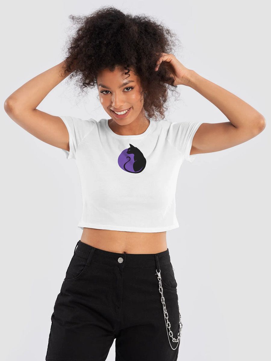 KawaiiKitten Essential Super White Crop Top product image (20)