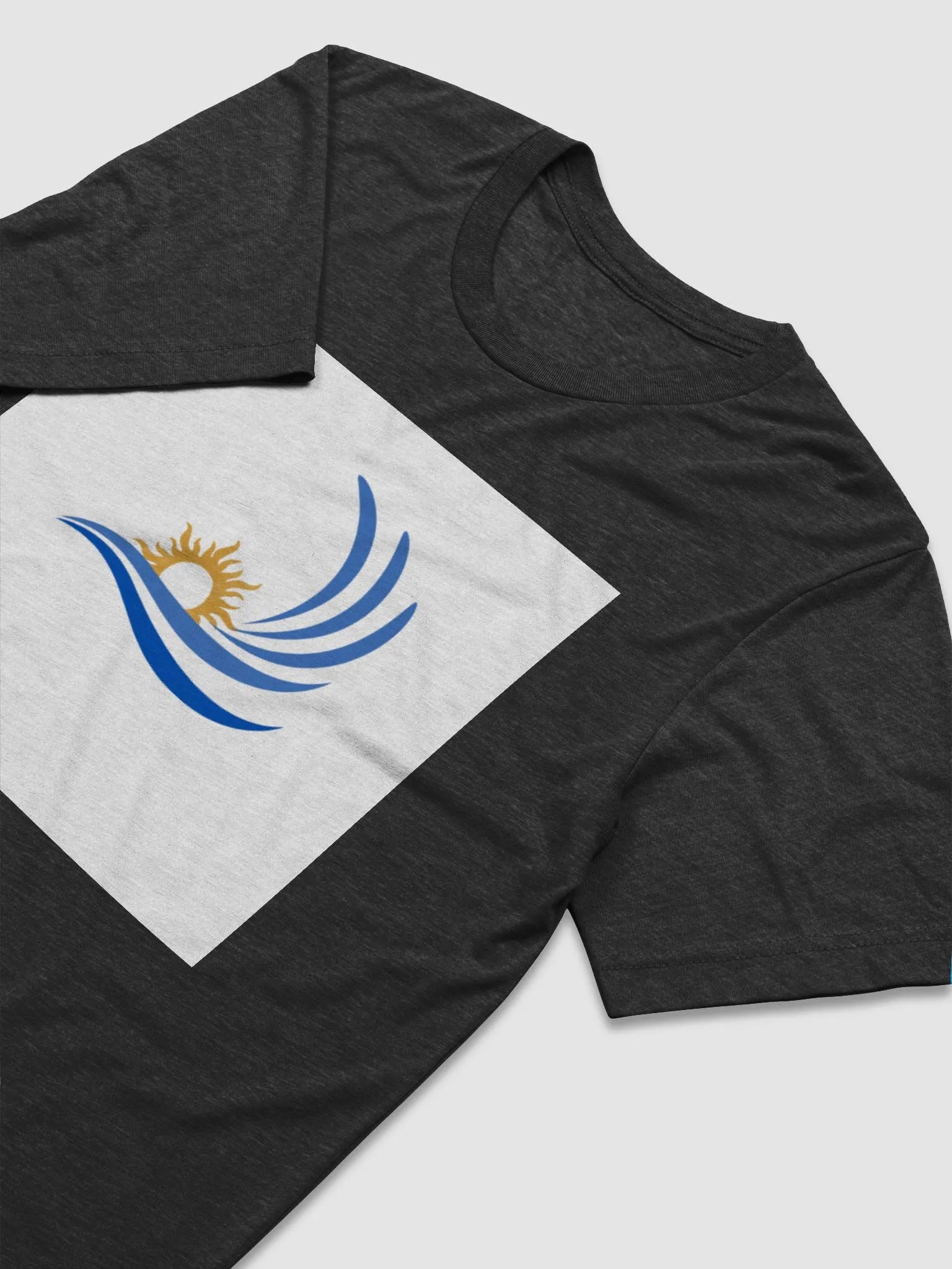 Golden Sun Wave Triblend Tee product image (2)
