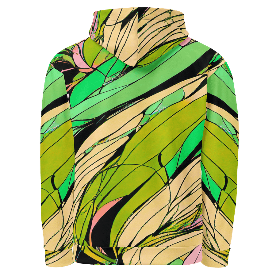 Vibrant Swirls Unisex Hoodie – Colorful All-Over Print Hoodie for Artistic Streetwear & Bold Aesthetic Style product image (3)