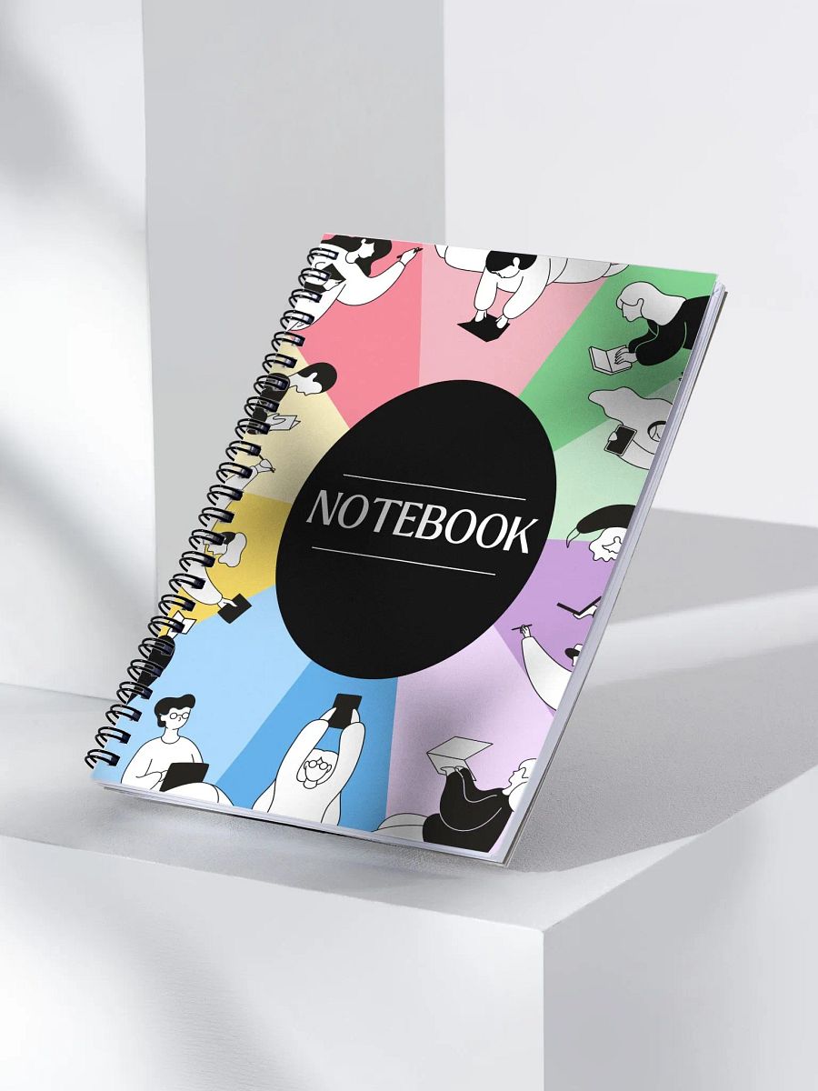 Spectrum of Knowledge Spiral Notebook product image (3)