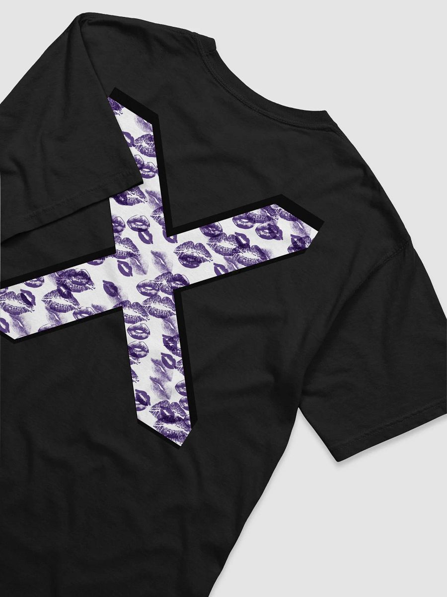 White X Purple Lipstick Kisses Shirt product image (48)