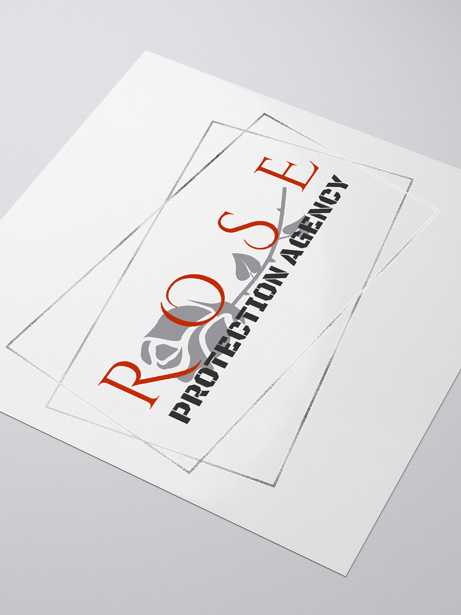 Rose Protection Agency Sticker product image (8)