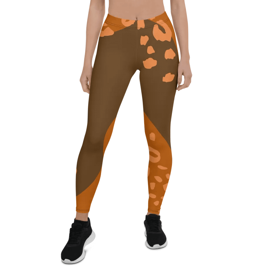 Orange Jungle All-Over Leggings product image (1)