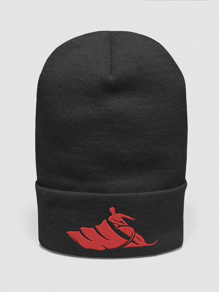Wisconsin Waterski Beanie (Black) product image (1)