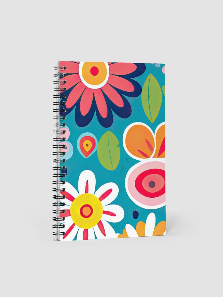 Groovy Floral Notebook product image (1)