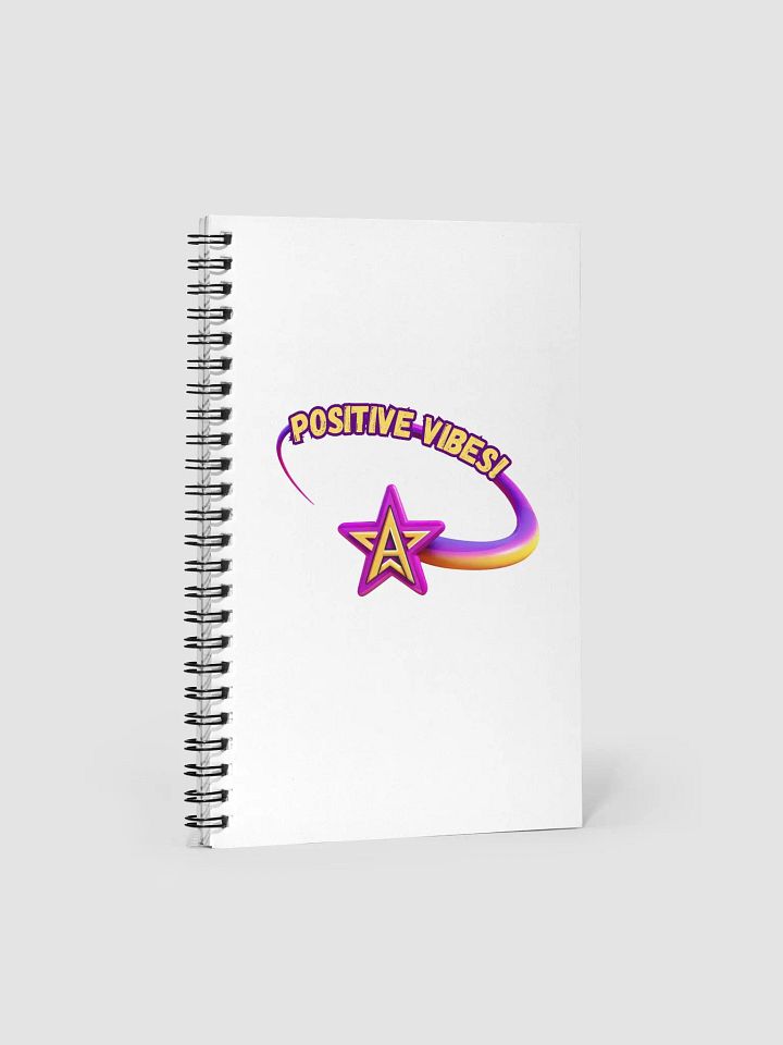 📖 Positive Vibes Notebook – Manifest & Make Moves! ✨ product image (1)