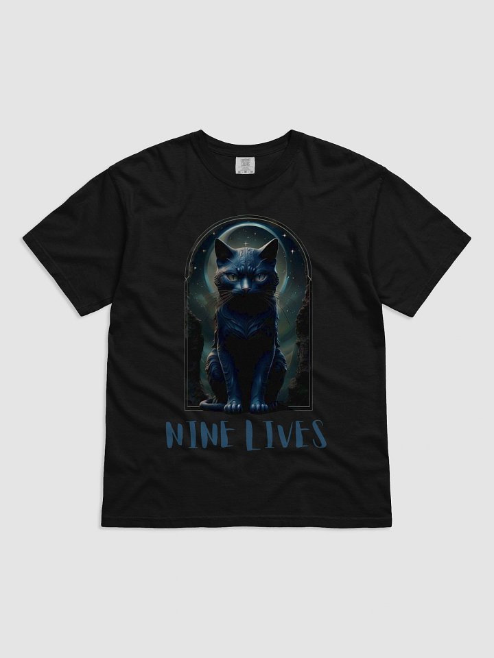 Mystical Nine Lives Cat Comfort Color 1717 T-Shirt product image (5)