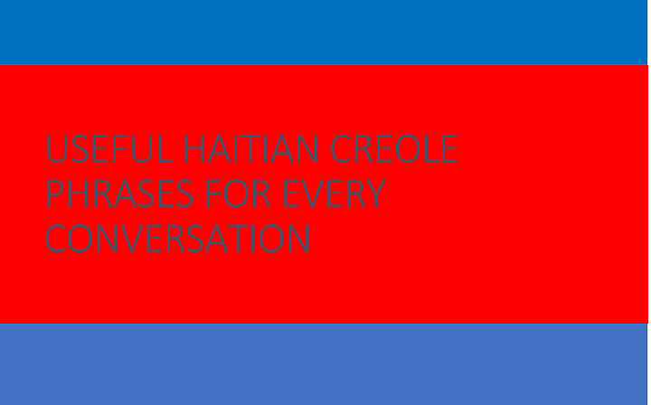 Useful Haitian Creole phrases for everyday conversation product image (1)