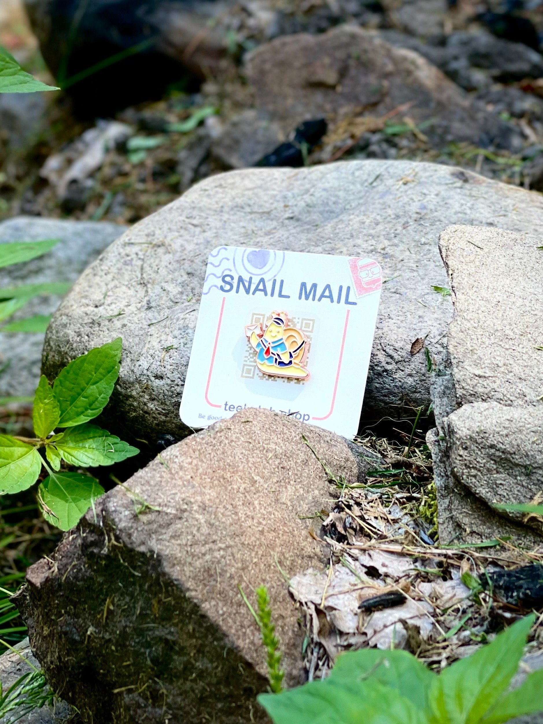 Snail Mail Enamel Pin product image (3)