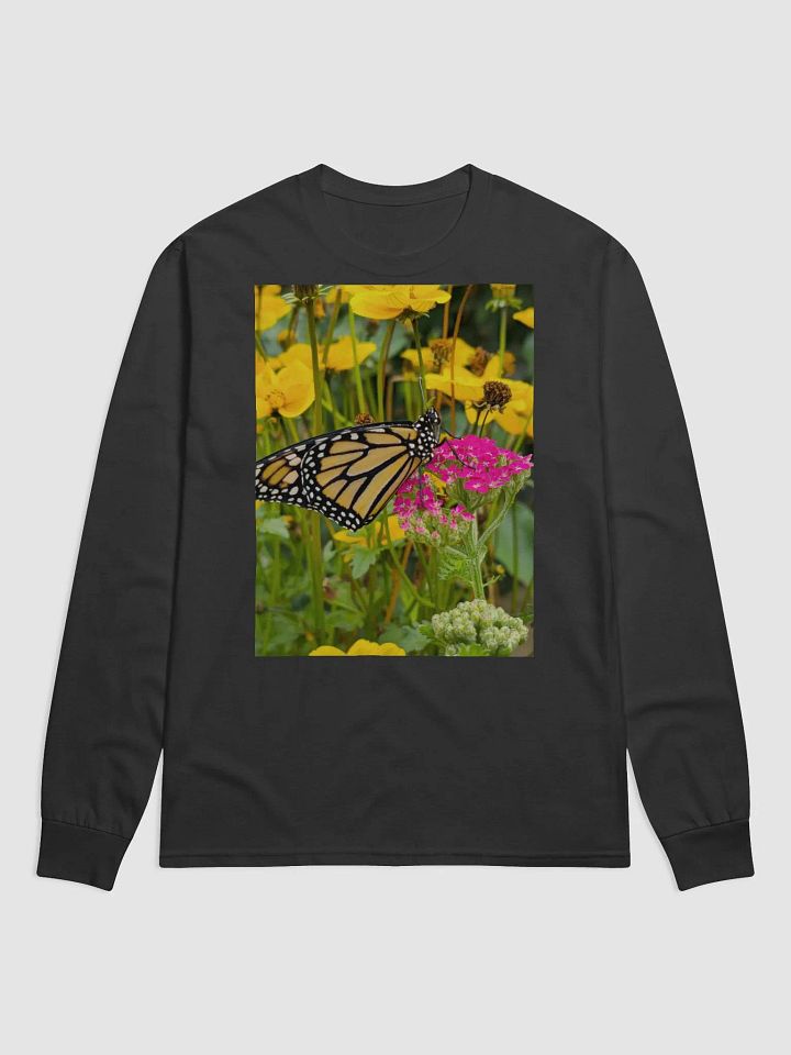 Tropical Monarch Butterfly Unisex Long Sleeve T-Shirt product image (2)