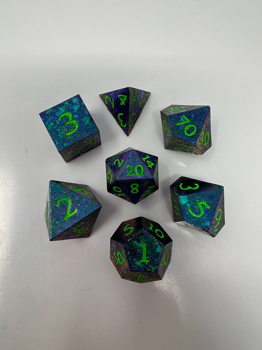 Nebula Dice Set (Resin) product image (1)