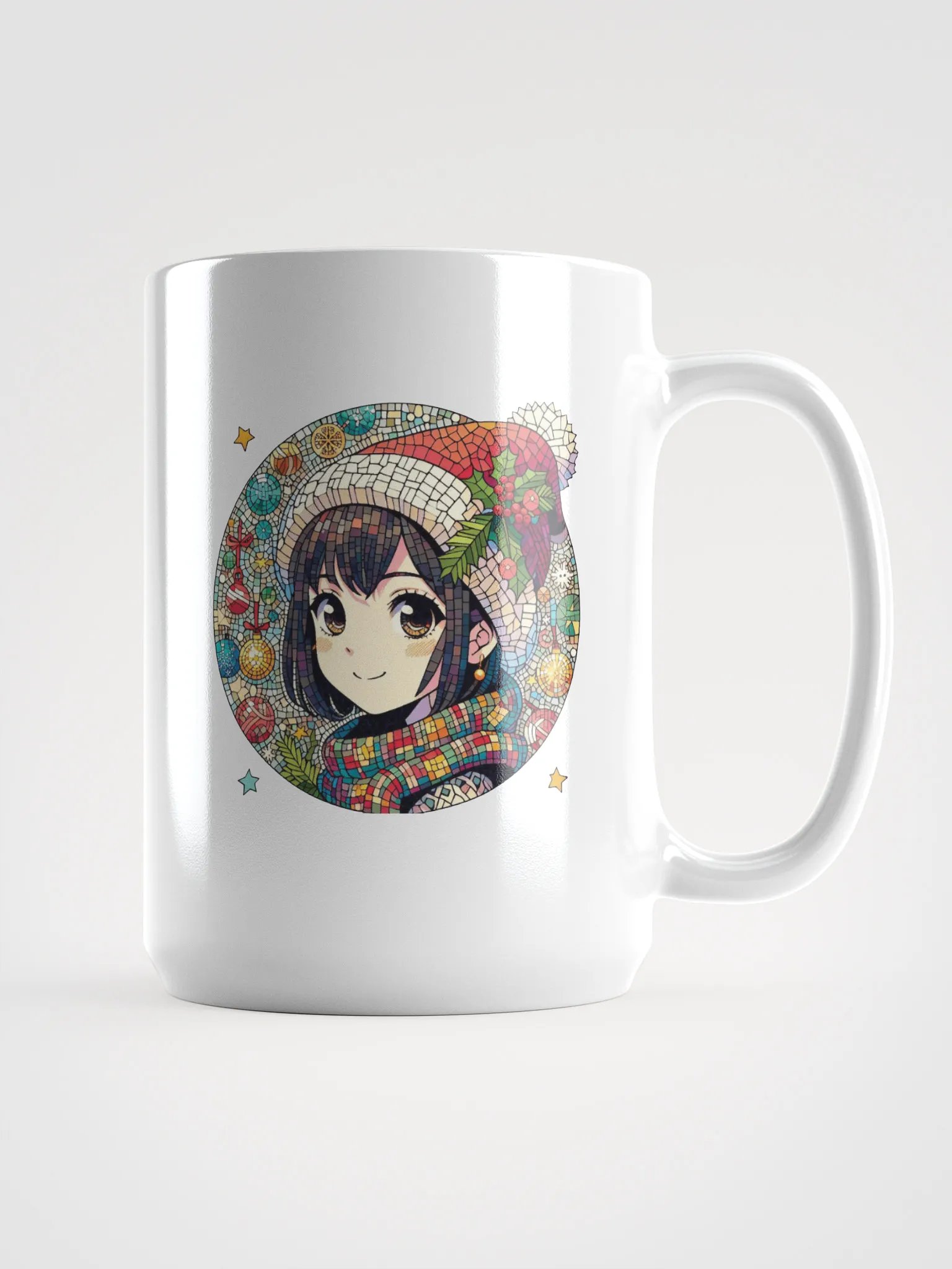 Cheerful Anime Santa Mug product image (1)