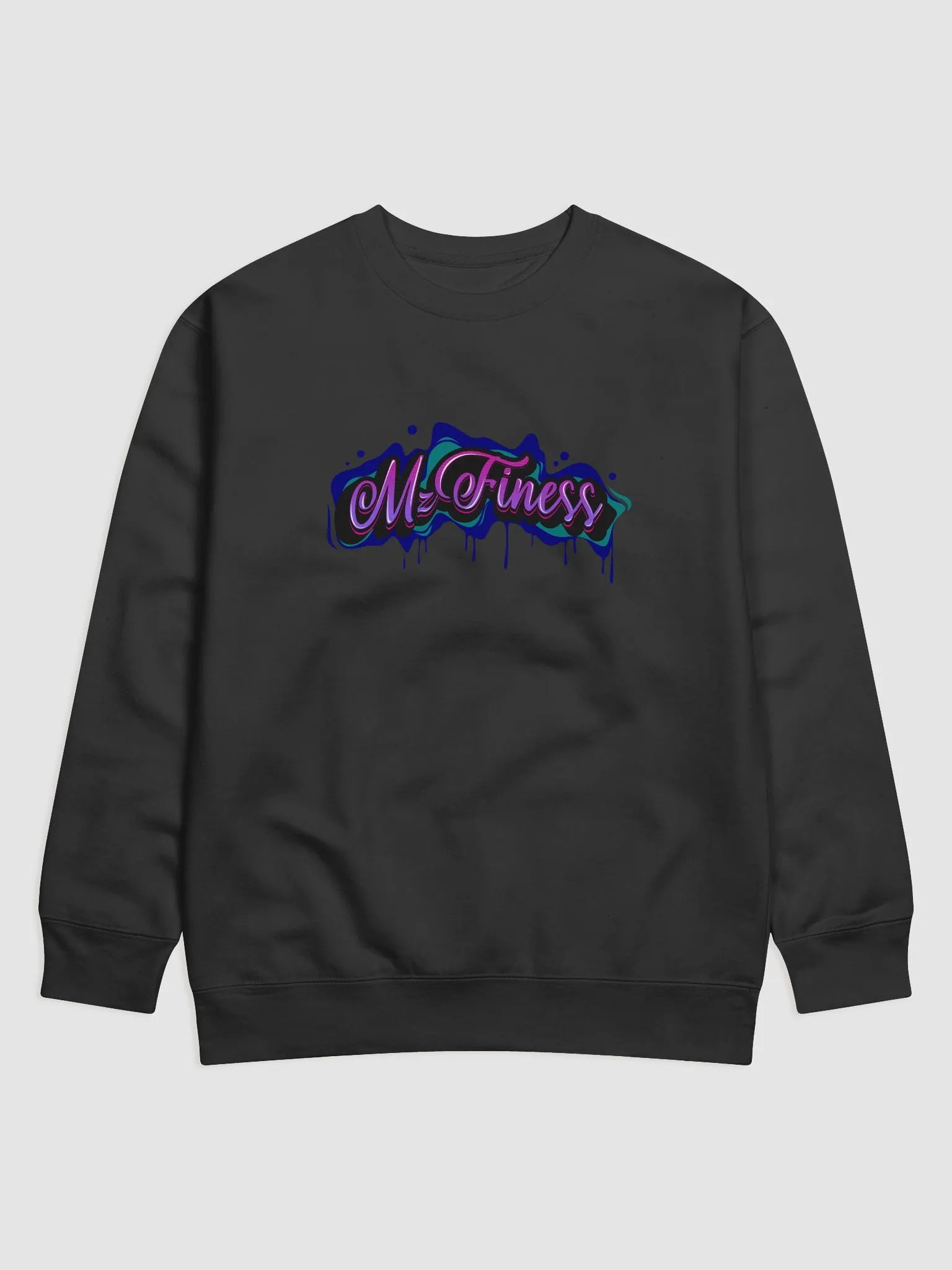 Neon Glow MzFiness Logo Sweatshirt product image (4)