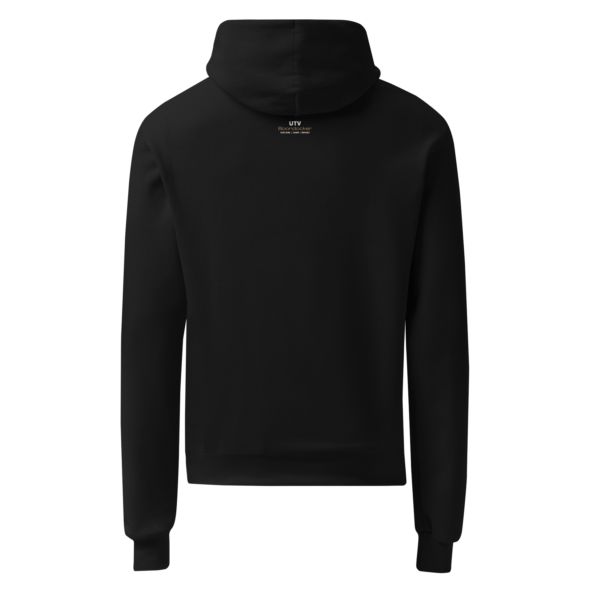 I poop in the woods Printed Champion Hoodie product image (3)