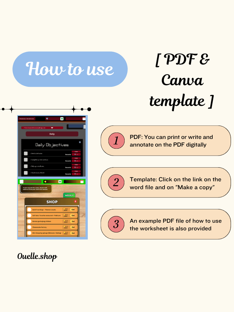 Quests - Game themed Task Checklist product image (6)