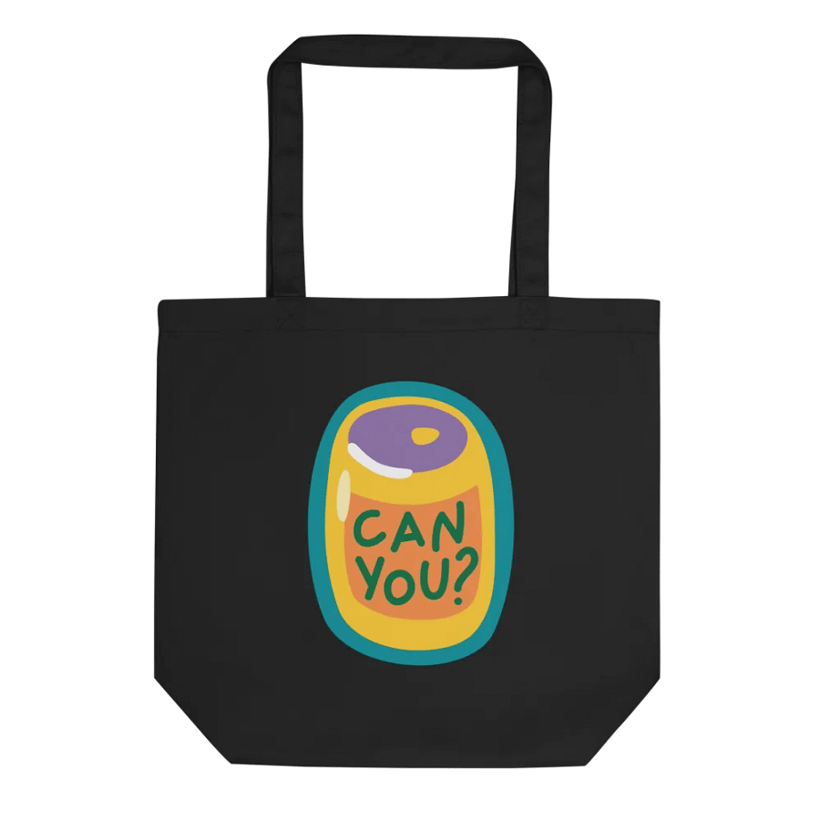 Vibrant Eco-Friendly Tote: Can You? product image (2)